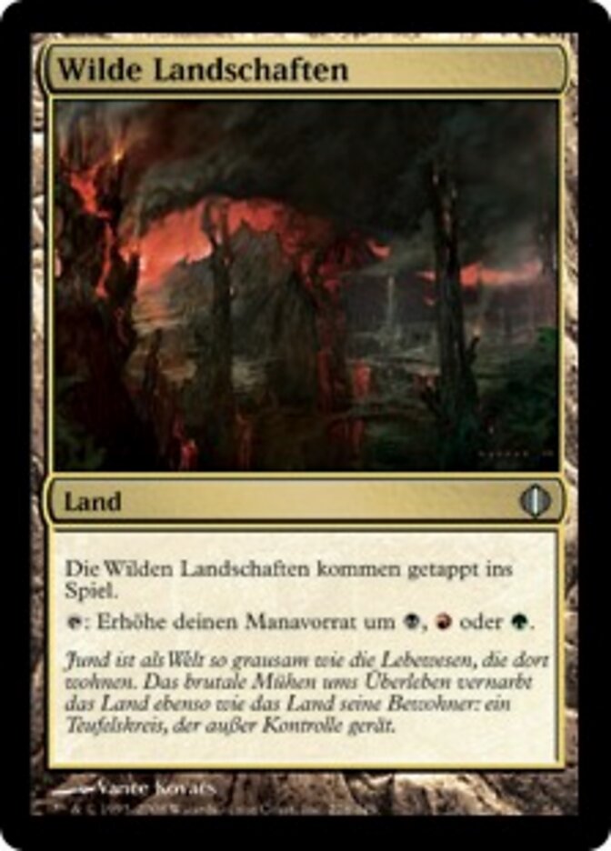 Wilde Landschaften
