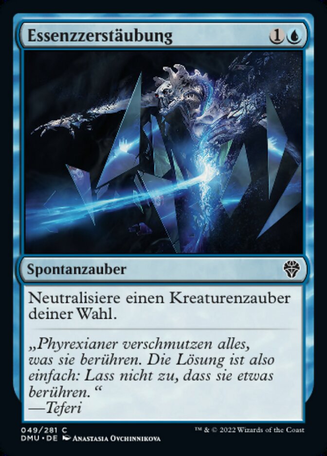 Essenzzerstäubung