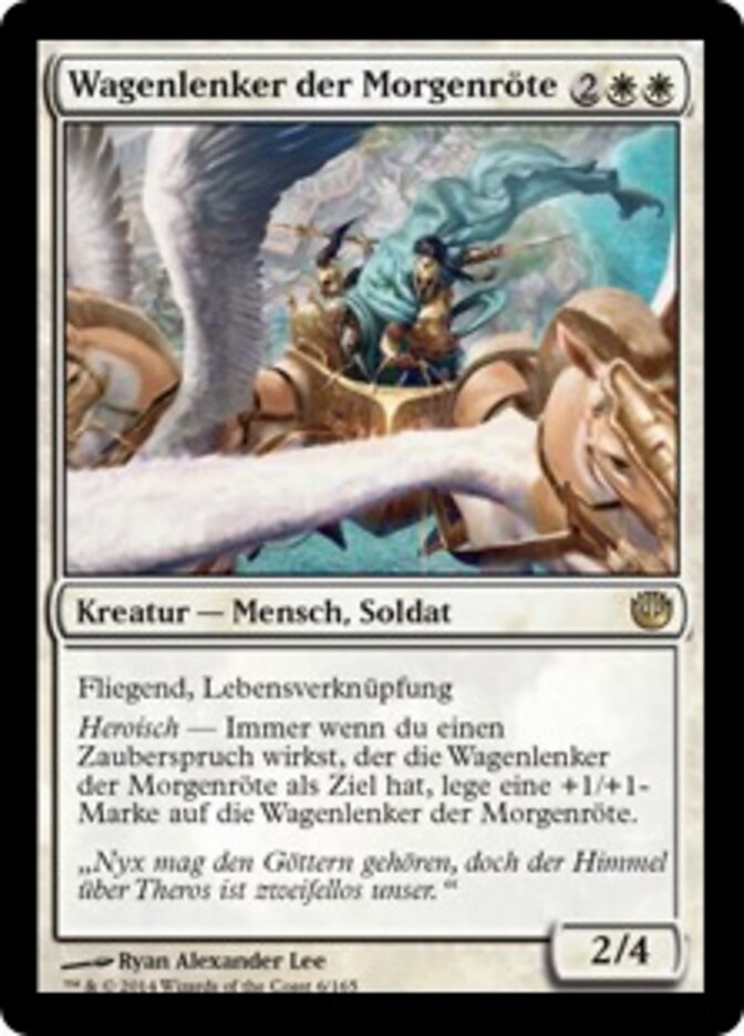 Wagenlenker der Morgenröte