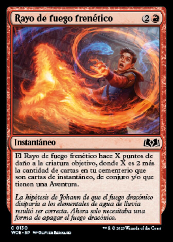 Rayo de fuego frenético