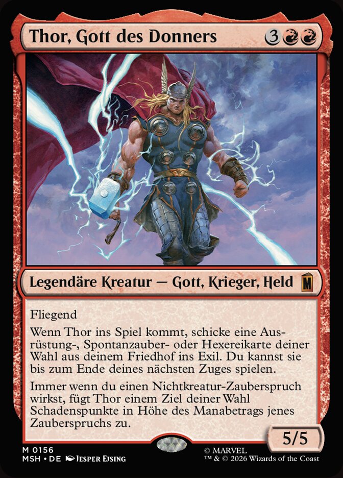 Thor, Gott des Donners
