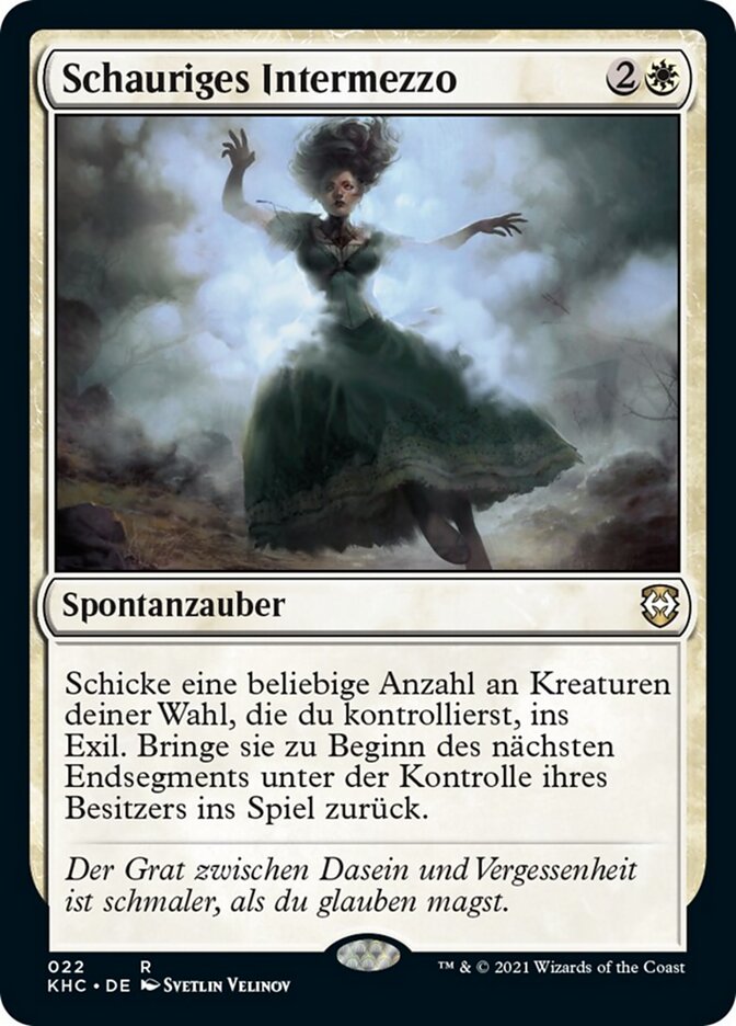 Schauriges Intermezzo