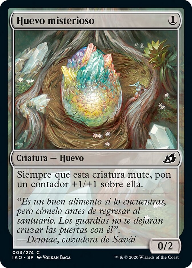 Huevo misterioso