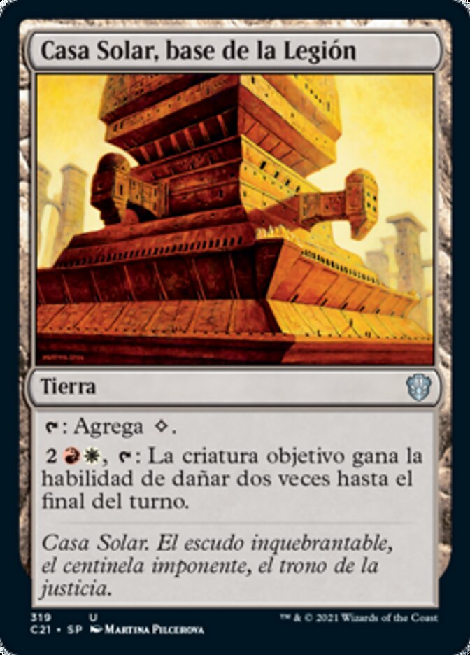 Casa Solar, base de la Legión