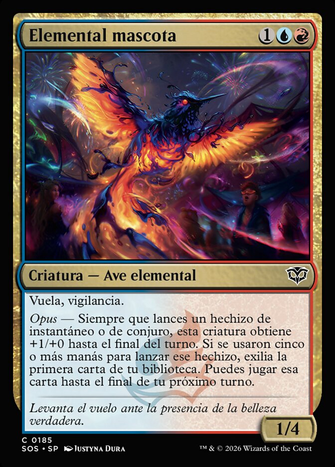 Elemental mascota