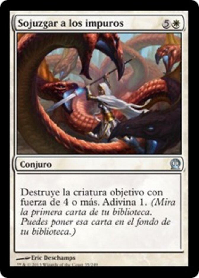 Sojuzgar a los impuros
