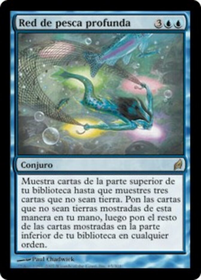 Red de pesca profunda