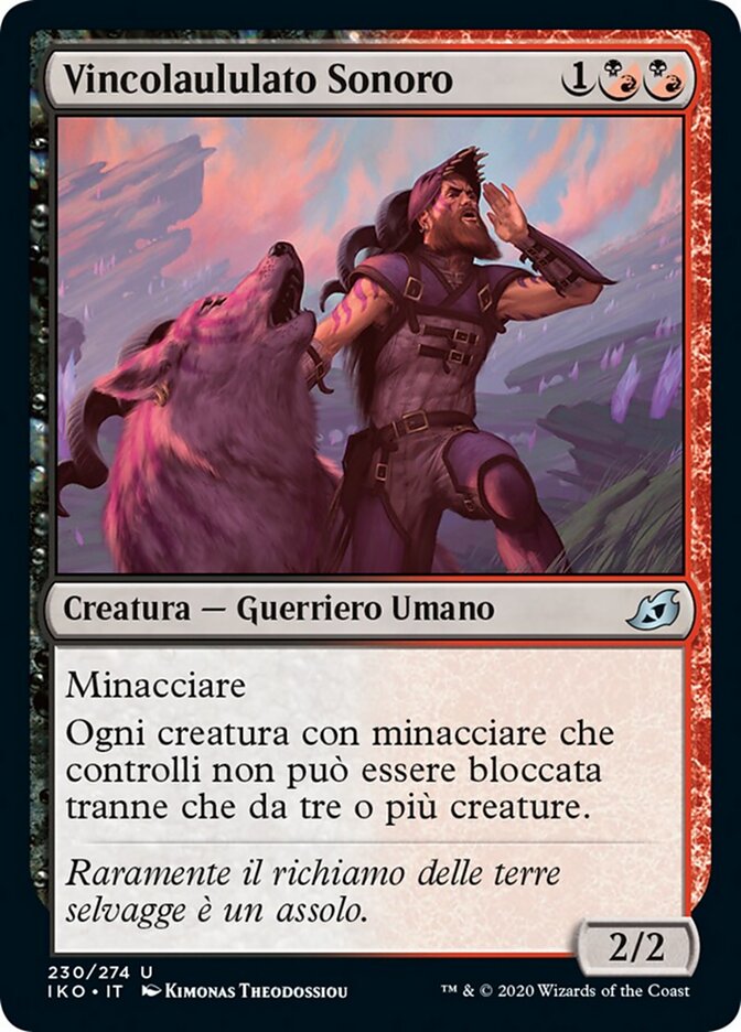 Vincolaululato Sonoro