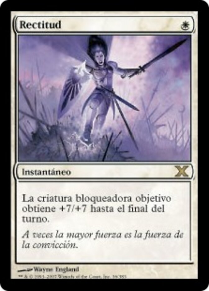 Rectitud