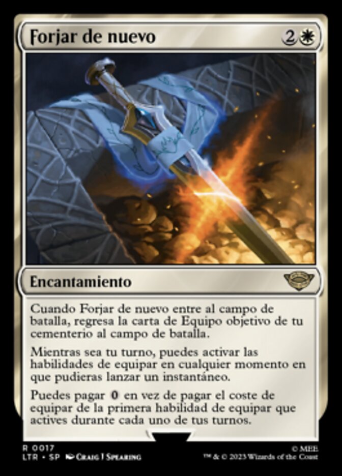 Forjar de nuevo