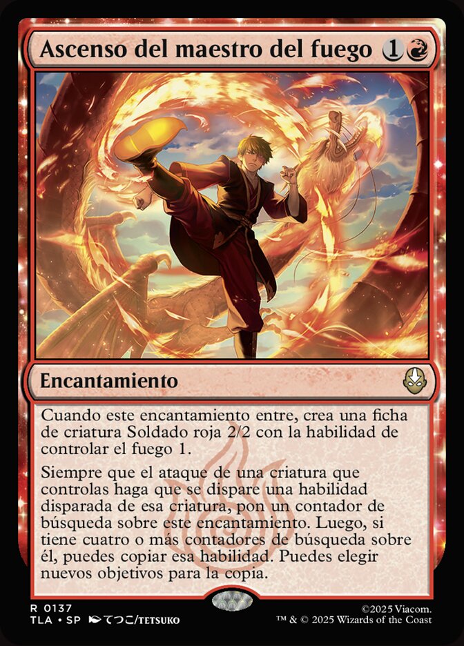 Ascenso del maestro del fuego