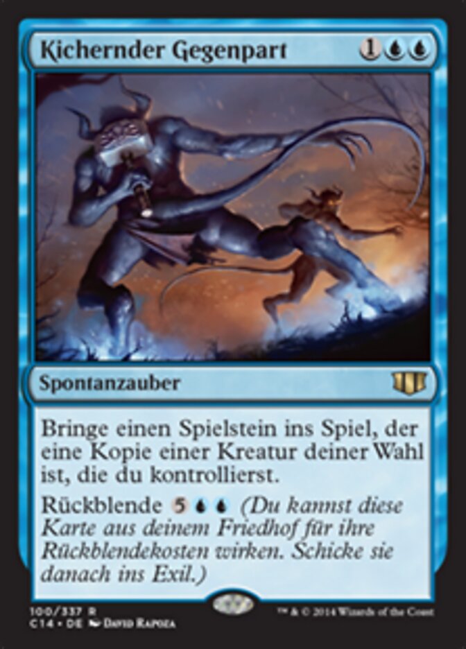 Kichernder Gegenpart