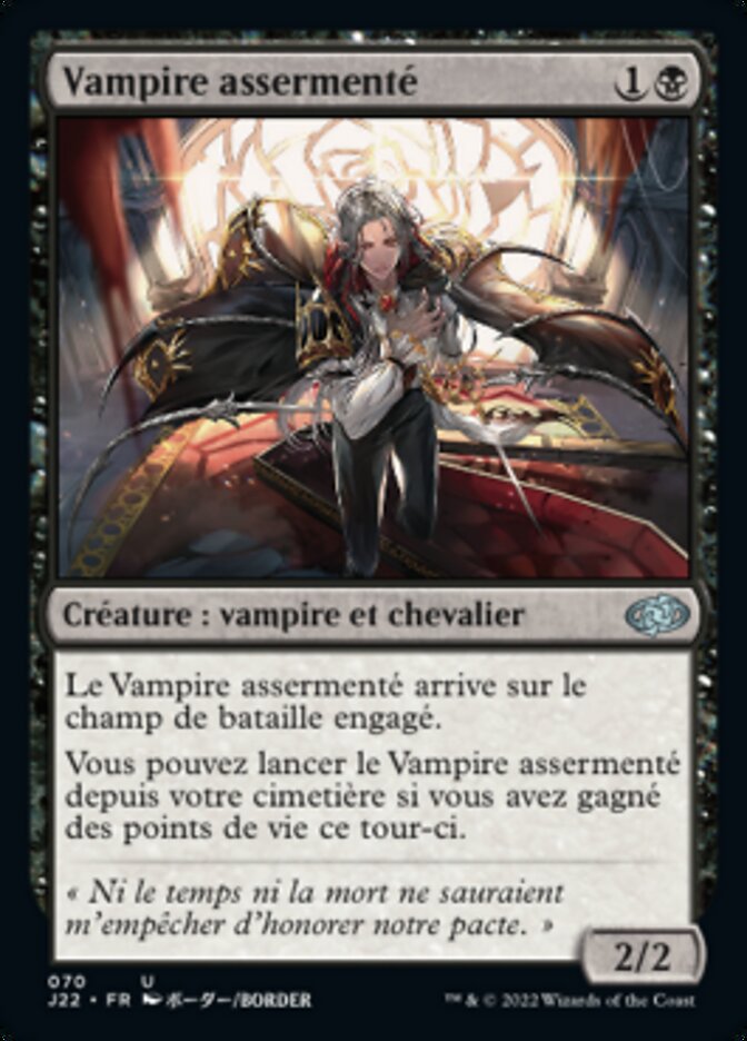 Vampire assermenté