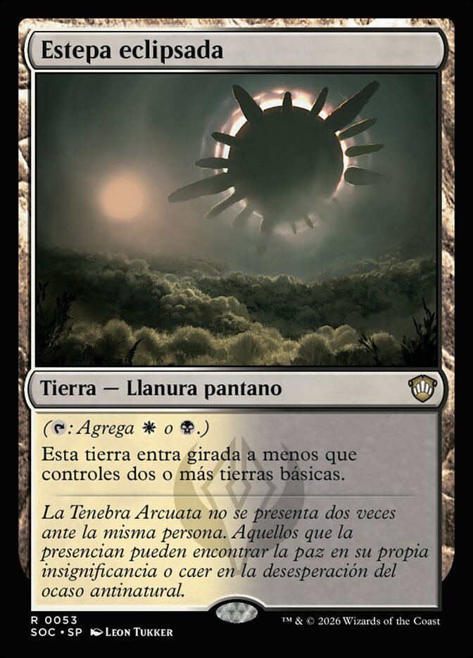 Estepa eclipsada