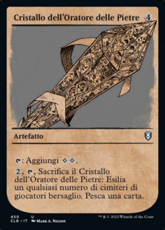 Cristallo dell'Oratore delle Pietre