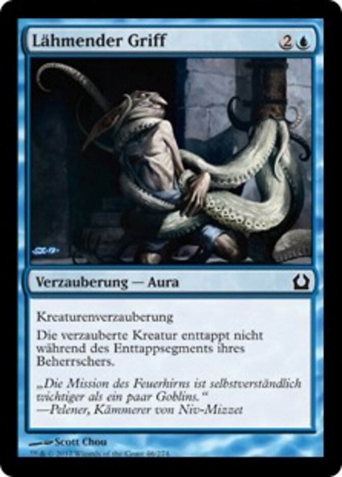 Lähmender Griff