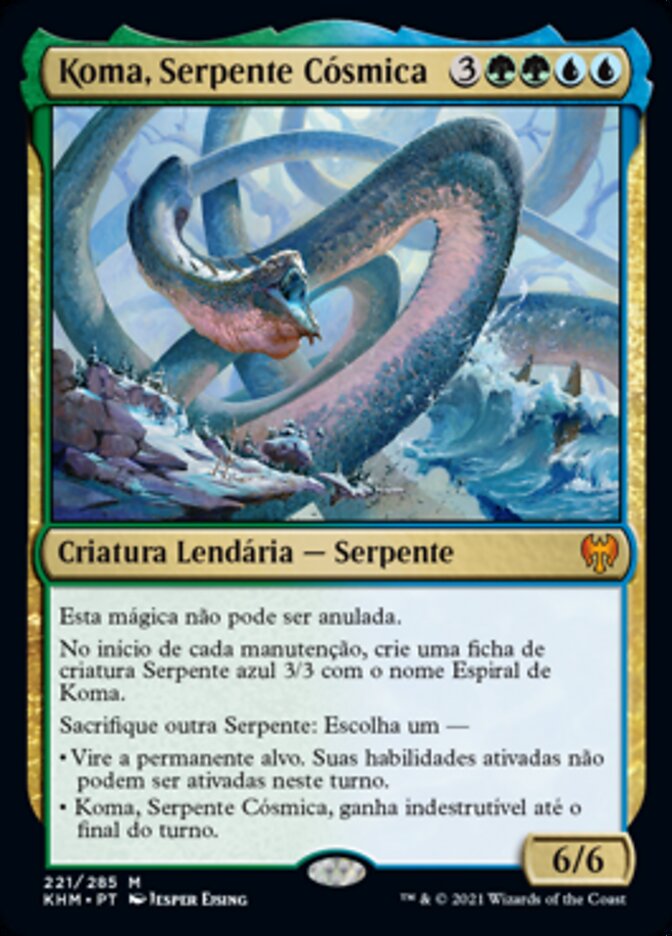 Koma, Serpente Cósmica