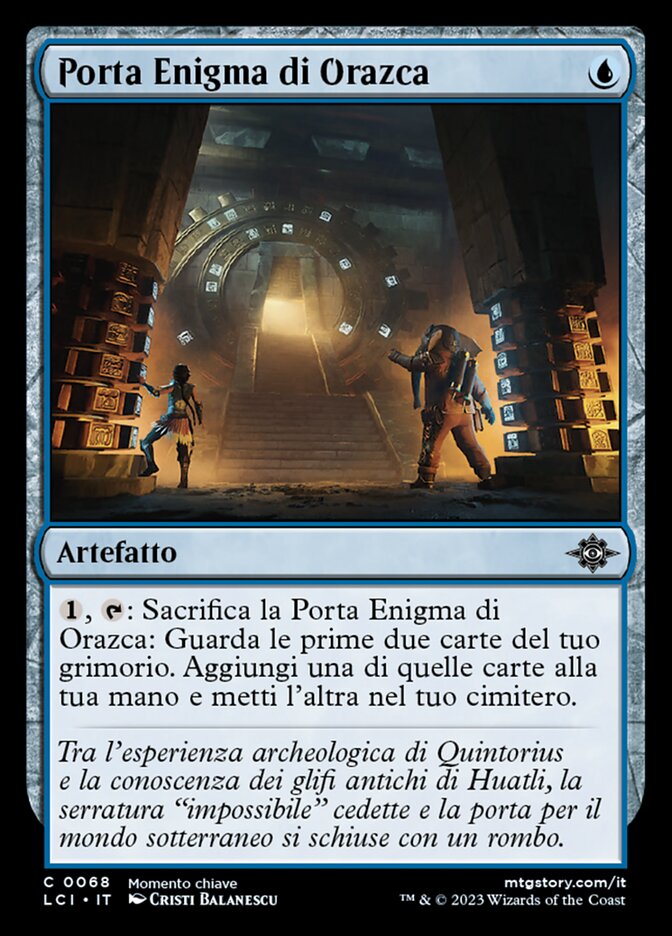 Porta Enigma di Orazca
