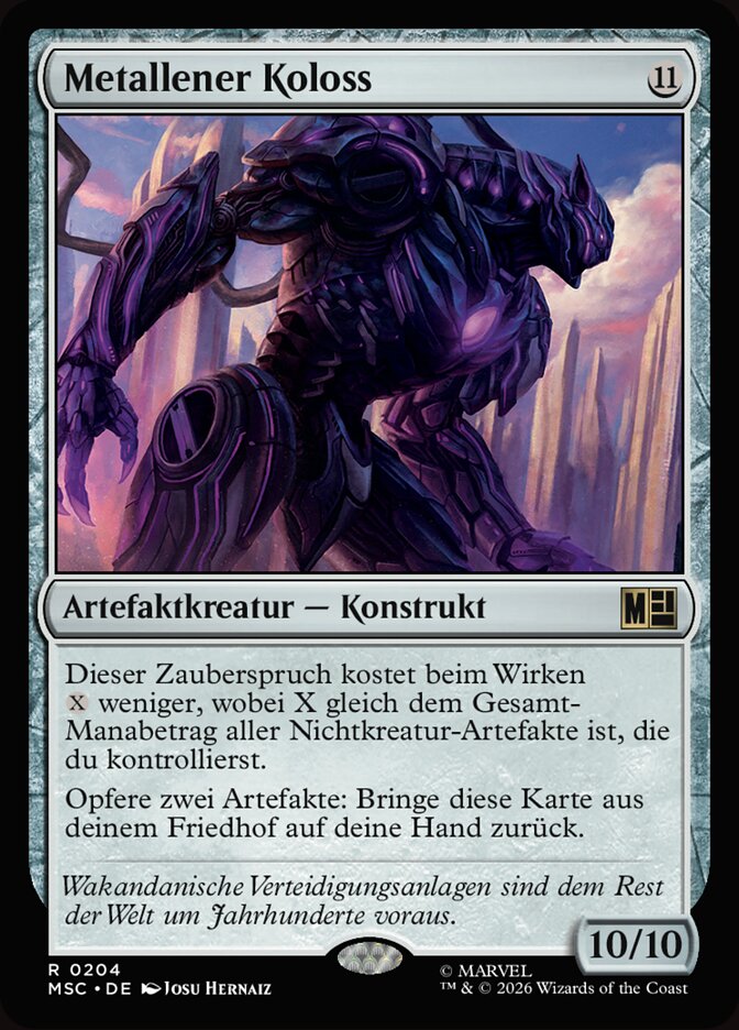 Metallener Koloss