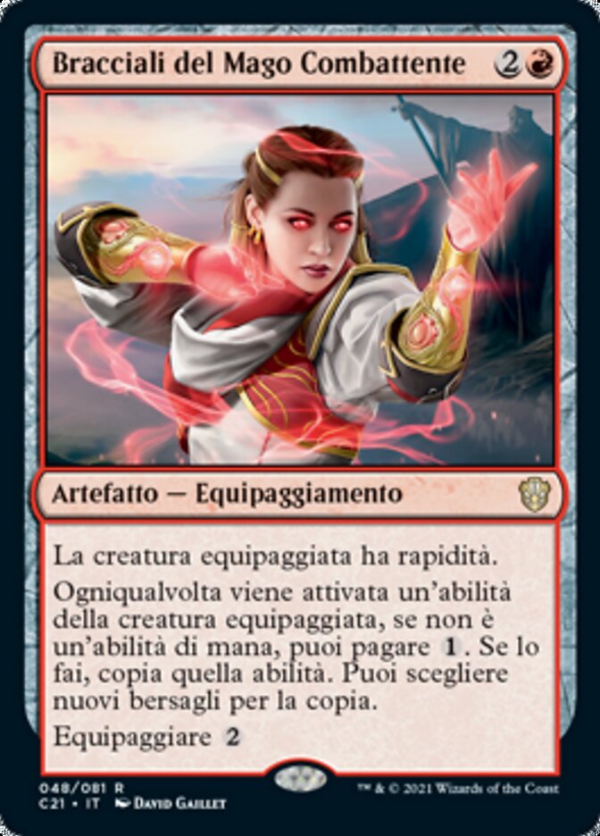 Bracciali del Mago Combattente