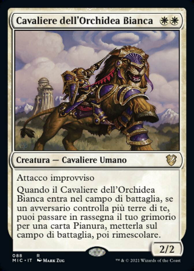 Cavaliere dell'Orchidea Bianca