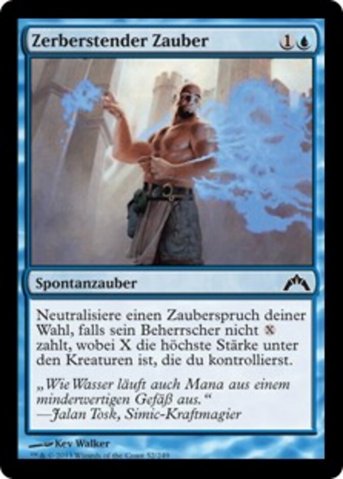 Zerberstender Zauber