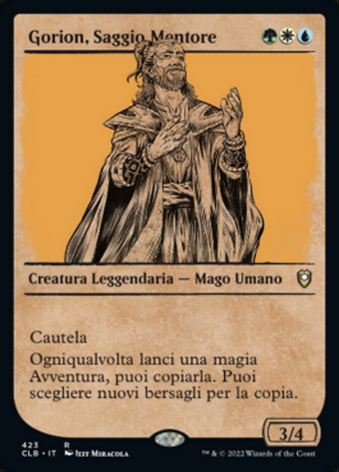Gorion, Saggio Mentore