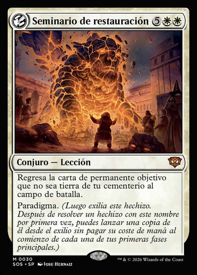 Seminario de restauración