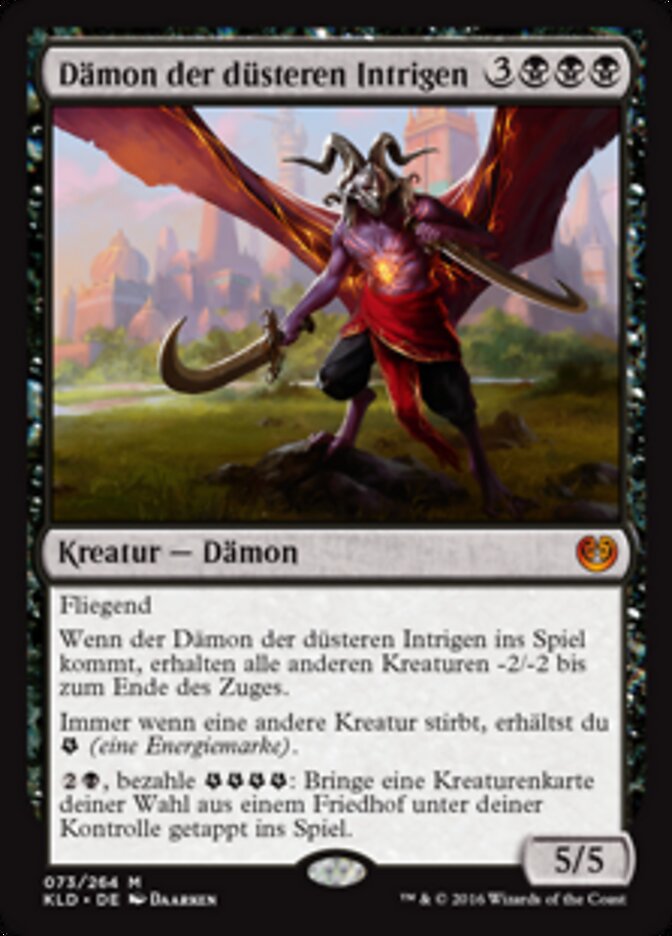 Dämon der düsteren Intrigen
