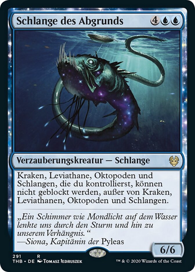 Schlange des Abgrunds