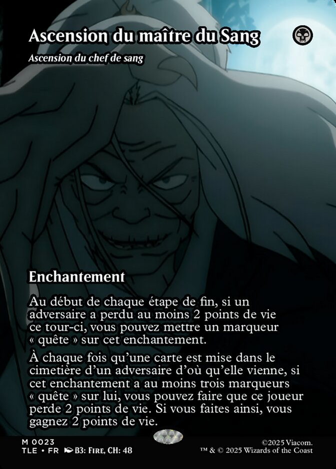 Ascension du chef de sang