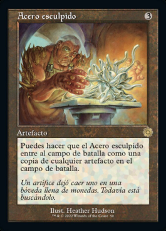Acero esculpido