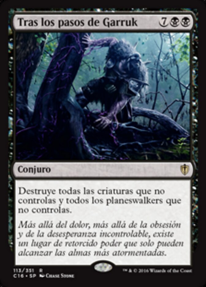 Tras los pasos de Garruk