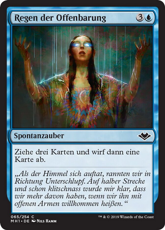 Regen der Offenbarung