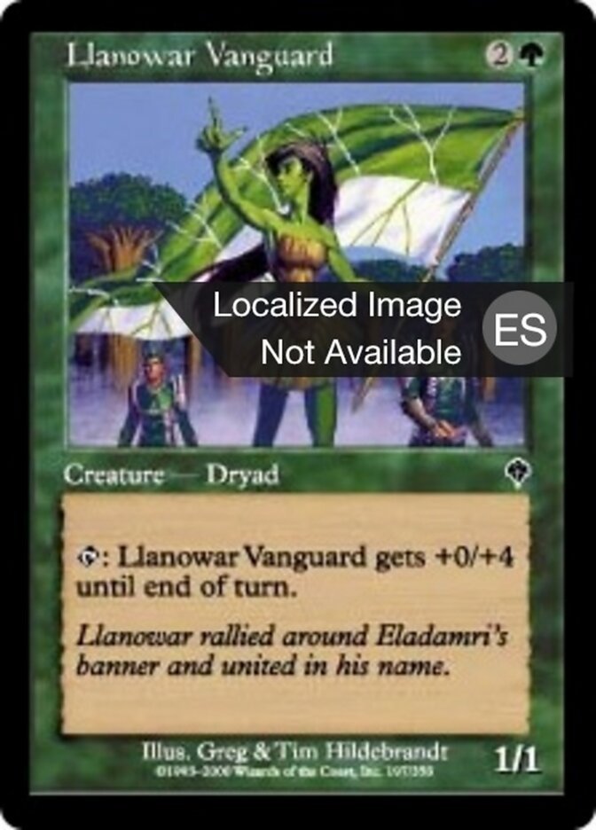 Vanguardia de Llanowar