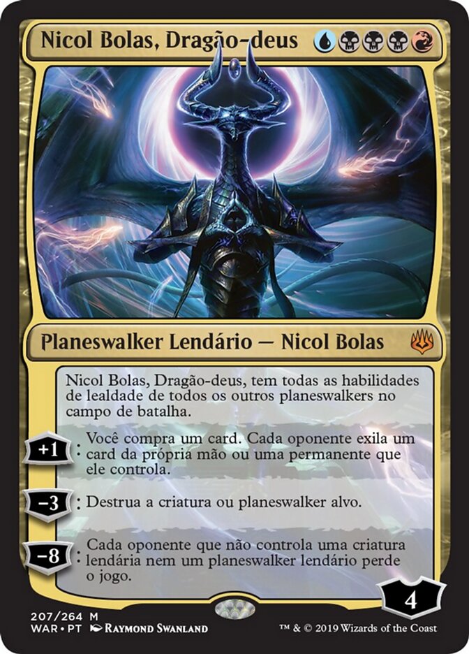 Nicol Bolas, Dragão-deus