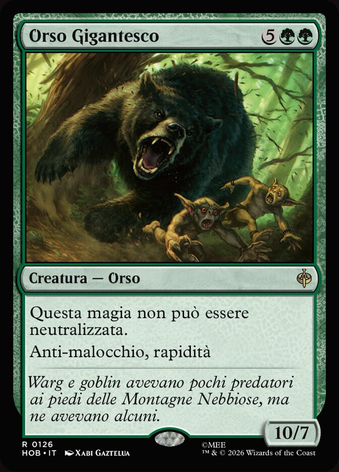 Orso Gigantesco
