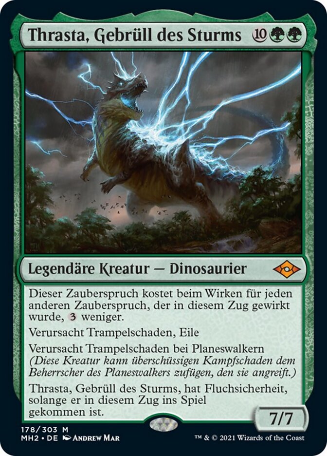 Thrasta, Gebrüll des Sturms