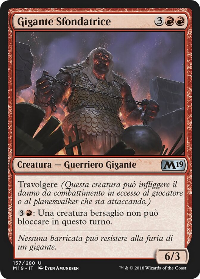 Gigante Sfondatrice