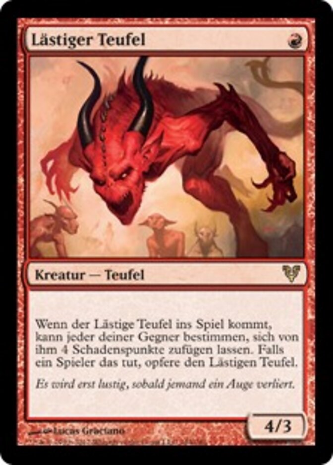 Lästiger Teufel