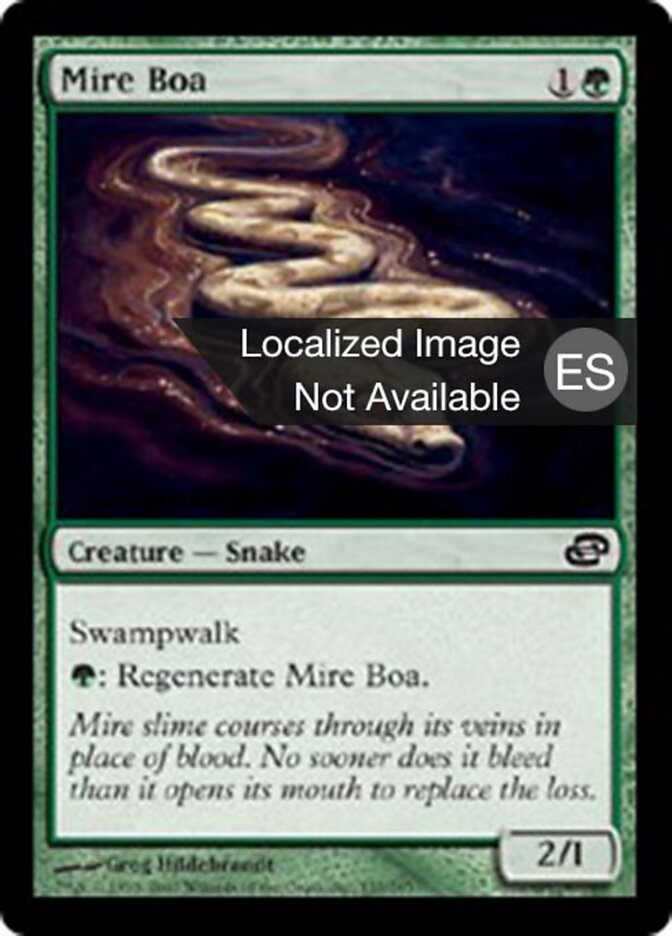 Boa del cenagal