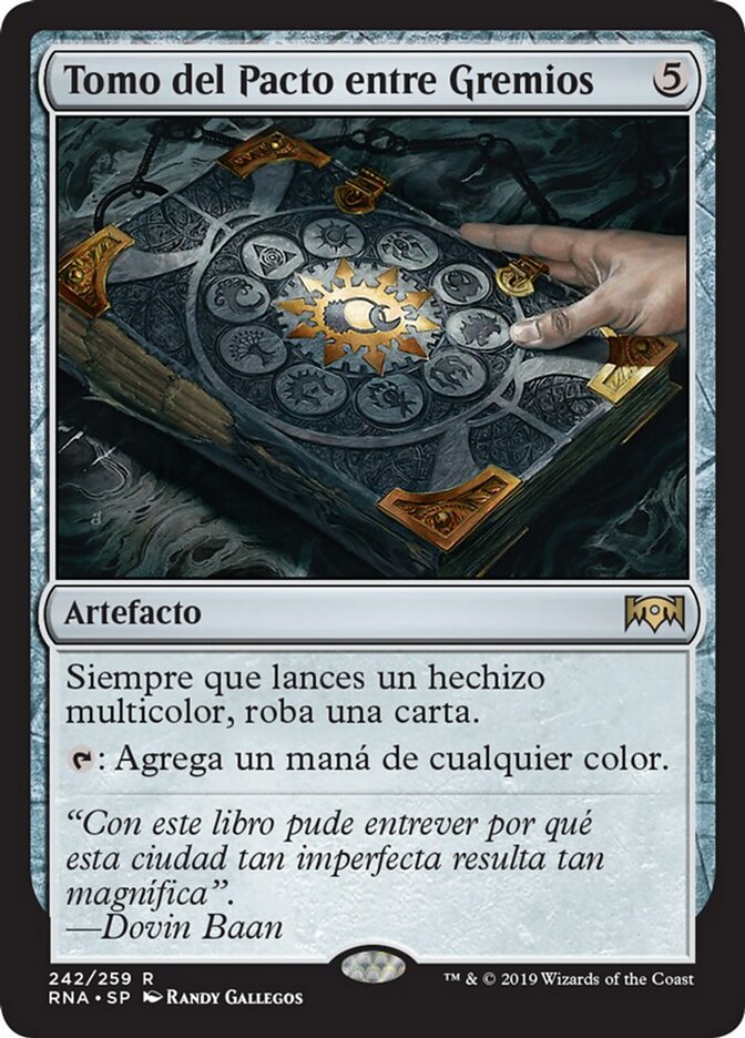 Tomo del Pacto entre Gremios