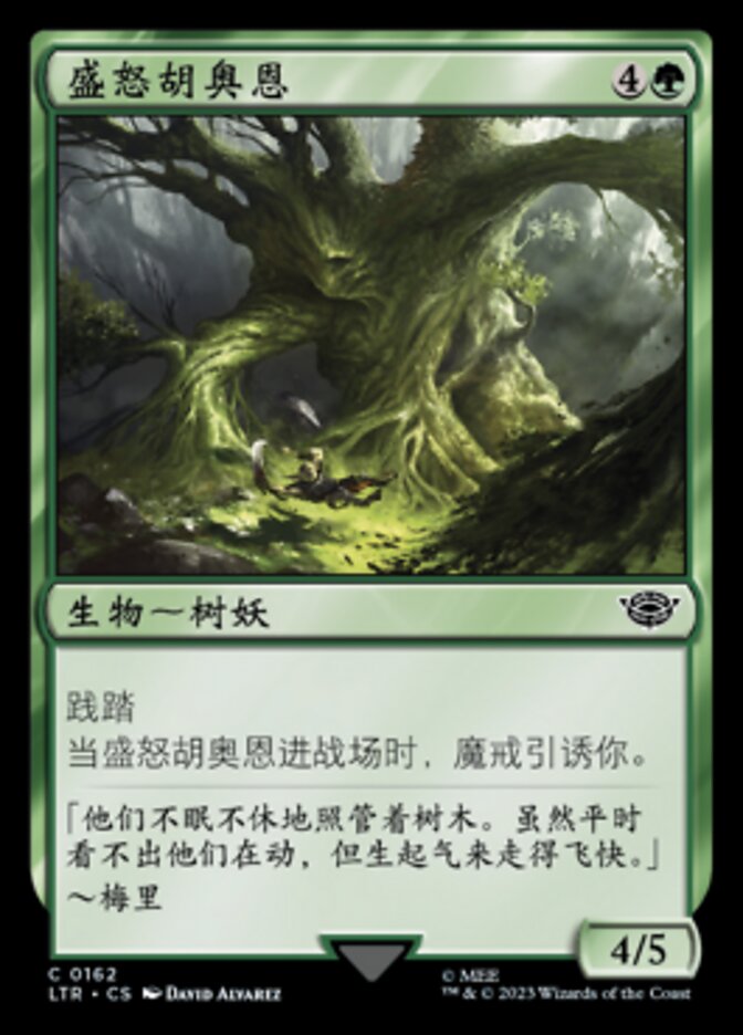 盛怒胡奥恩