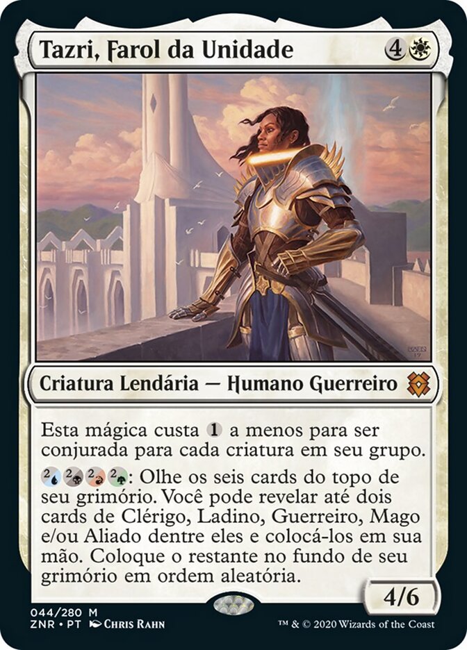 Tazri, Farol da Unidade