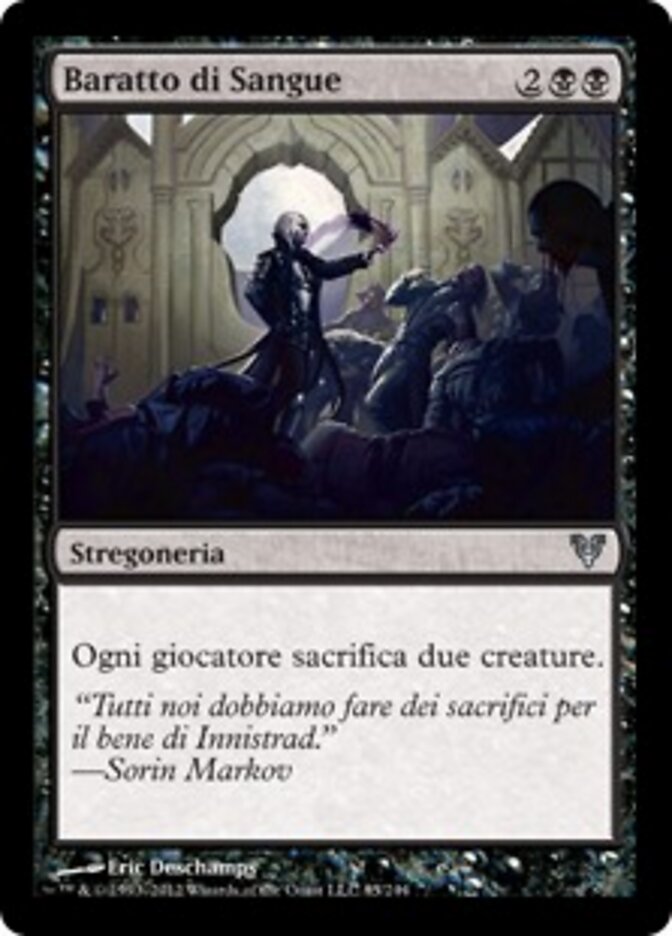 Baratto di Sangue