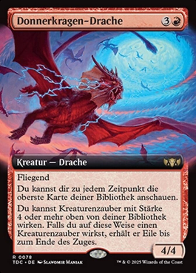 Donnerkragen-Drache