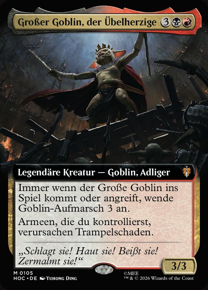 Großer Goblin, der Übelherzige