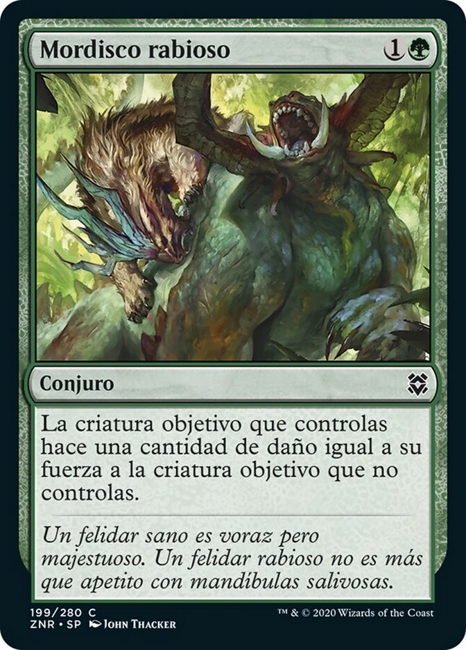 Mordisco rabioso