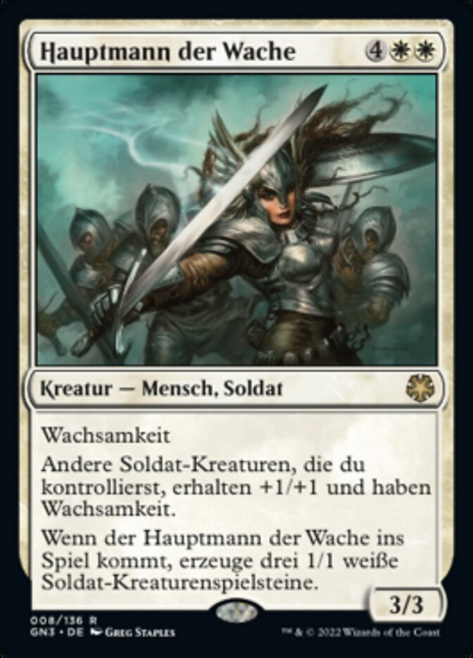 Hauptmann der Wache