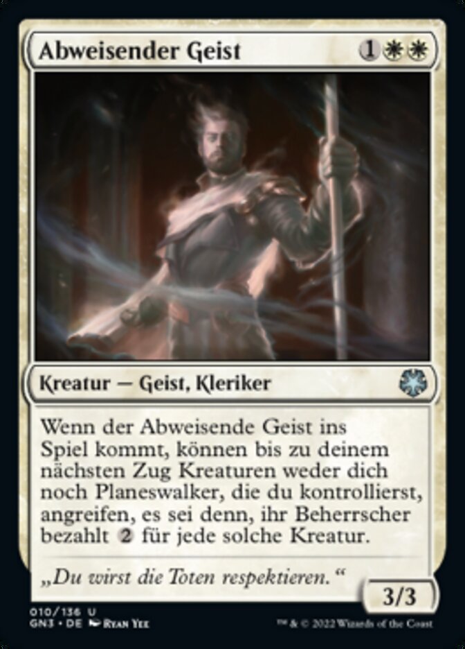 Abweisender Geist